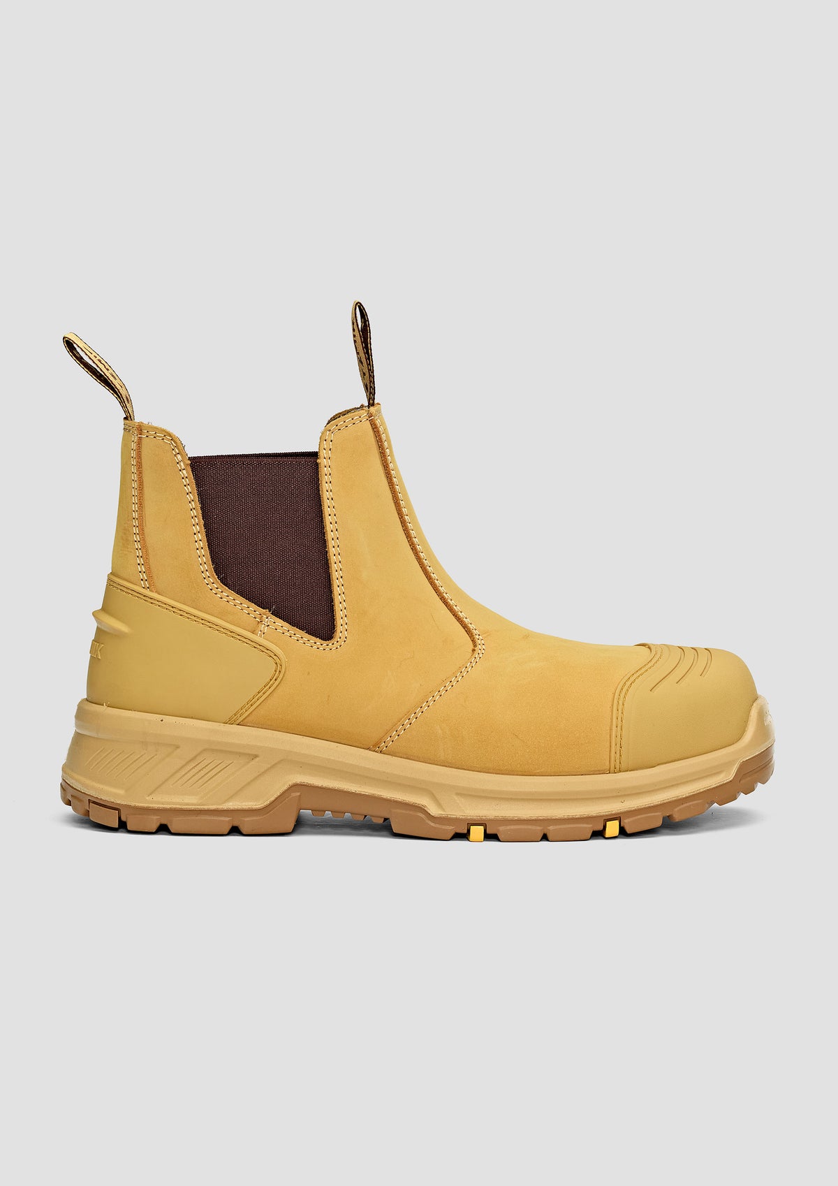 UltraFort ESG Elastic Side Gusset Boot - Toe Guard - Wheat Nubuck