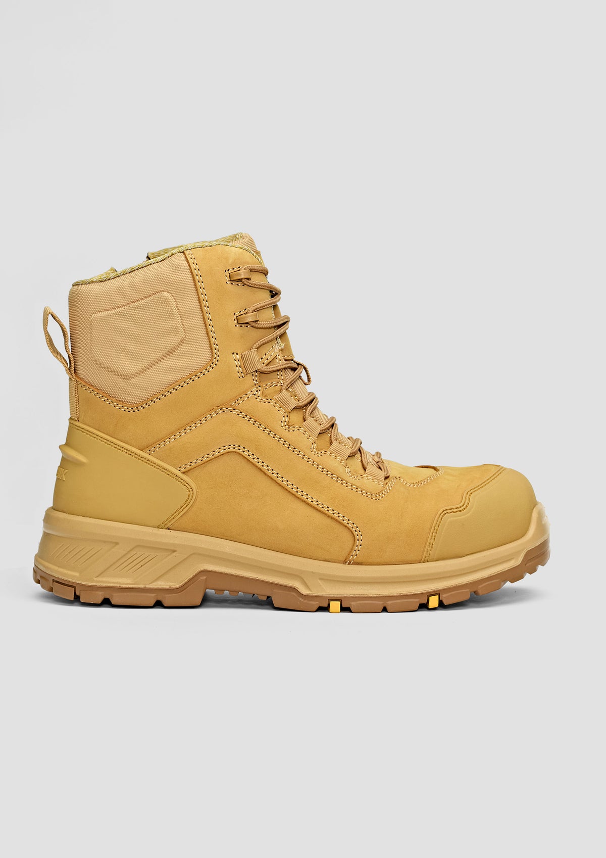 UltraFort 6Z Side Zip Boot - Wheat Nubuck