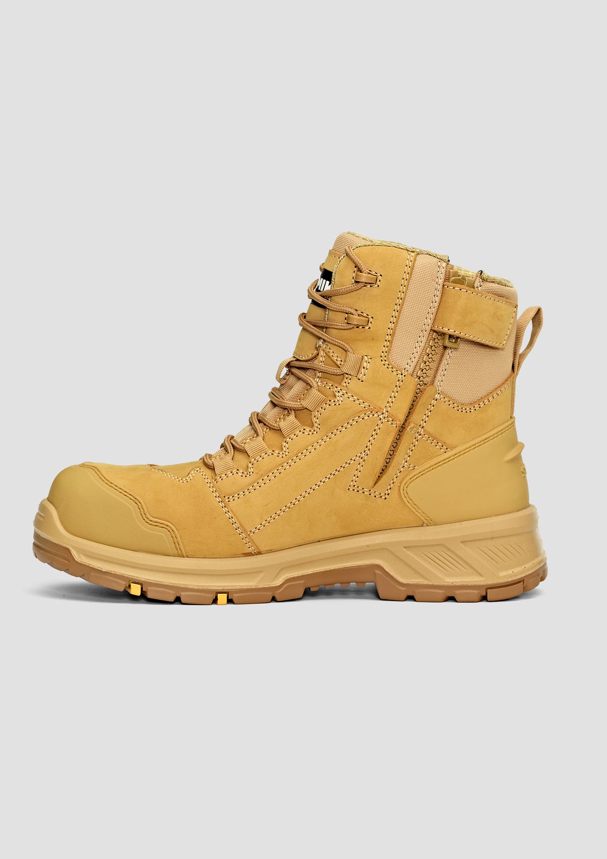 UltraFort 6Z Side Zip Boot - Wheat Nubuck