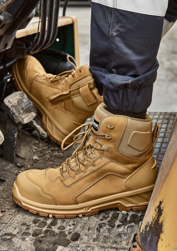 UltraFort 6Z Side Zip Boot - Wheat Nubuck