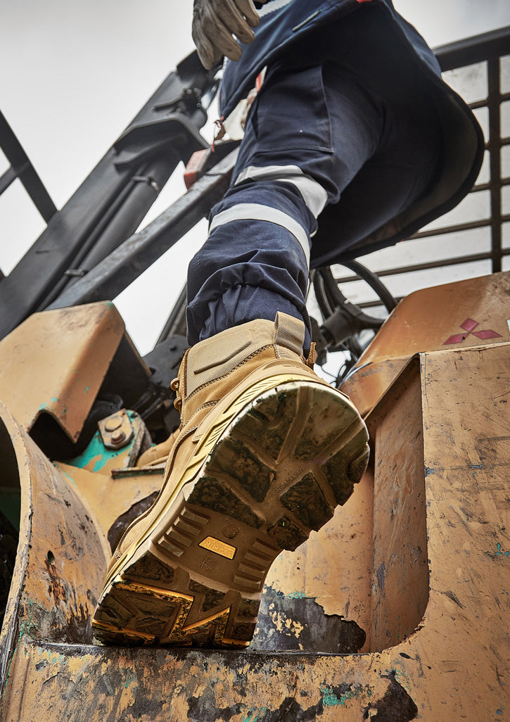 UltraFort 6Z Side Zip Boot - Wheat Nubuck