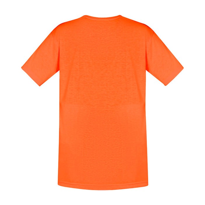 Syzmik Mens Hi Vis Tee Shirt ZH290 CLEARANCE in Orange