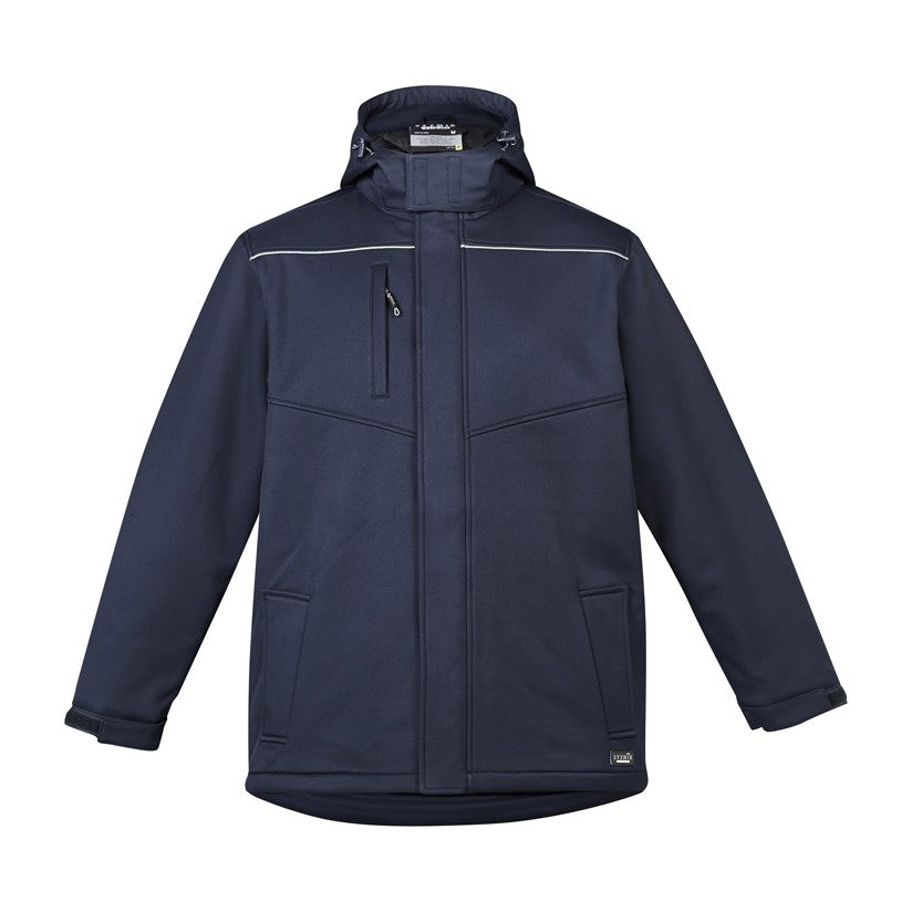 Syzmik Unisex Antarctic Softshell Jacket ZJ253 in Navy