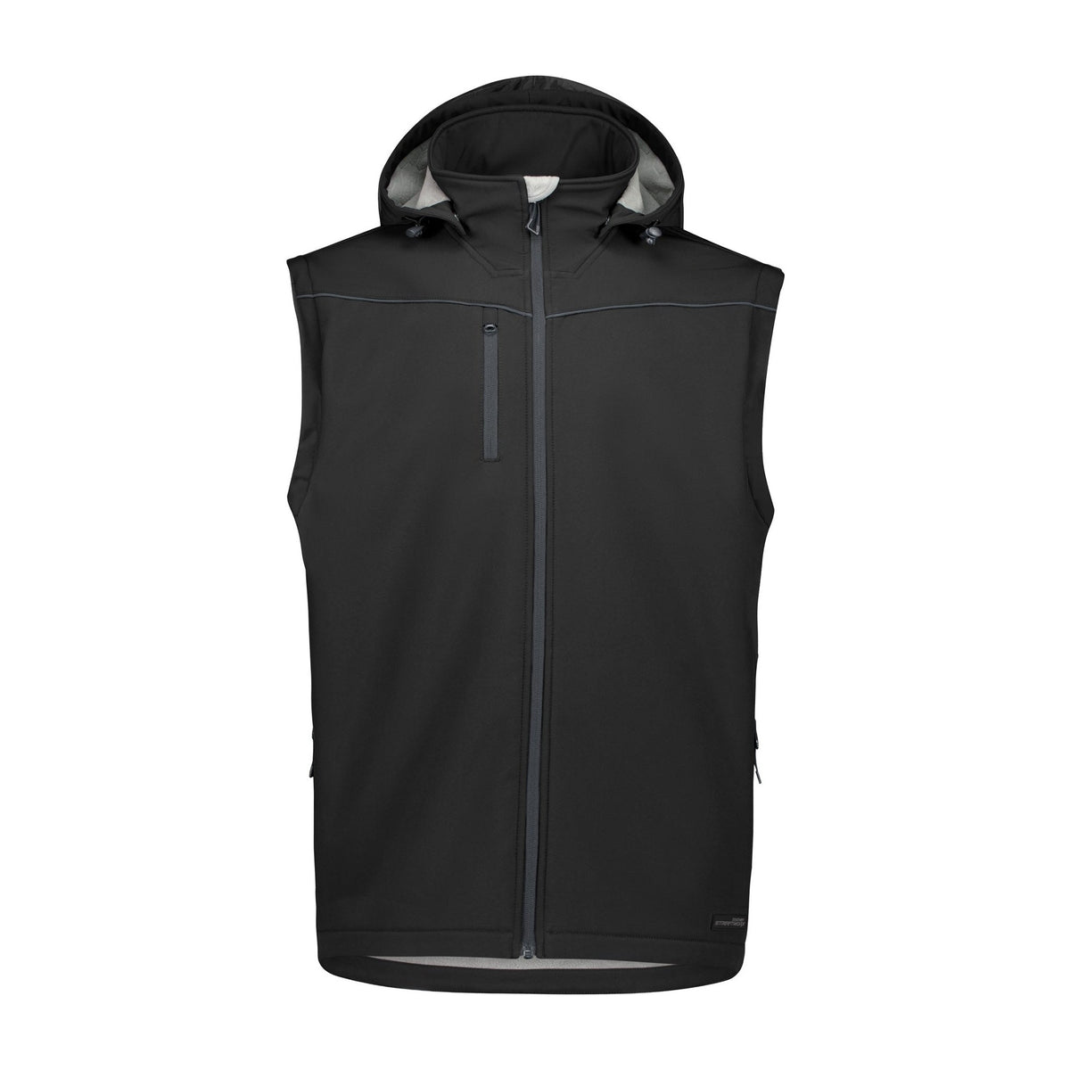 Syzmik Unisex Streetworx 2 In 1 Stretch Softshell Jacket ZJ263 in Black