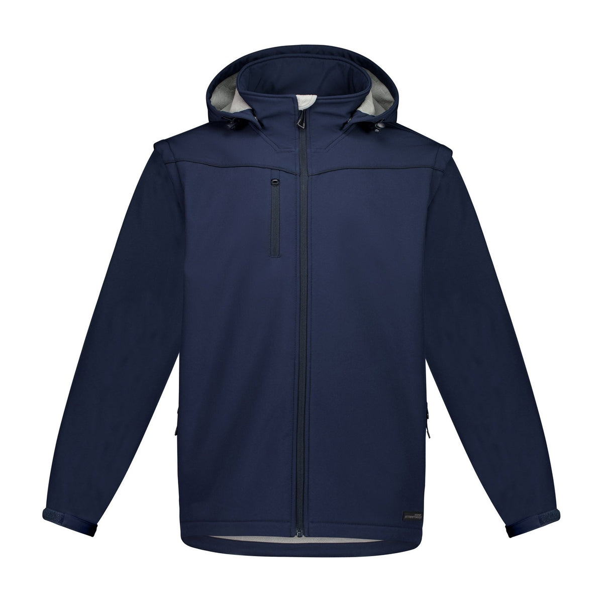 Syzmik Unisex Streetworx 2 In 1 Stretch Softshell Jacket ZJ263 in Navy