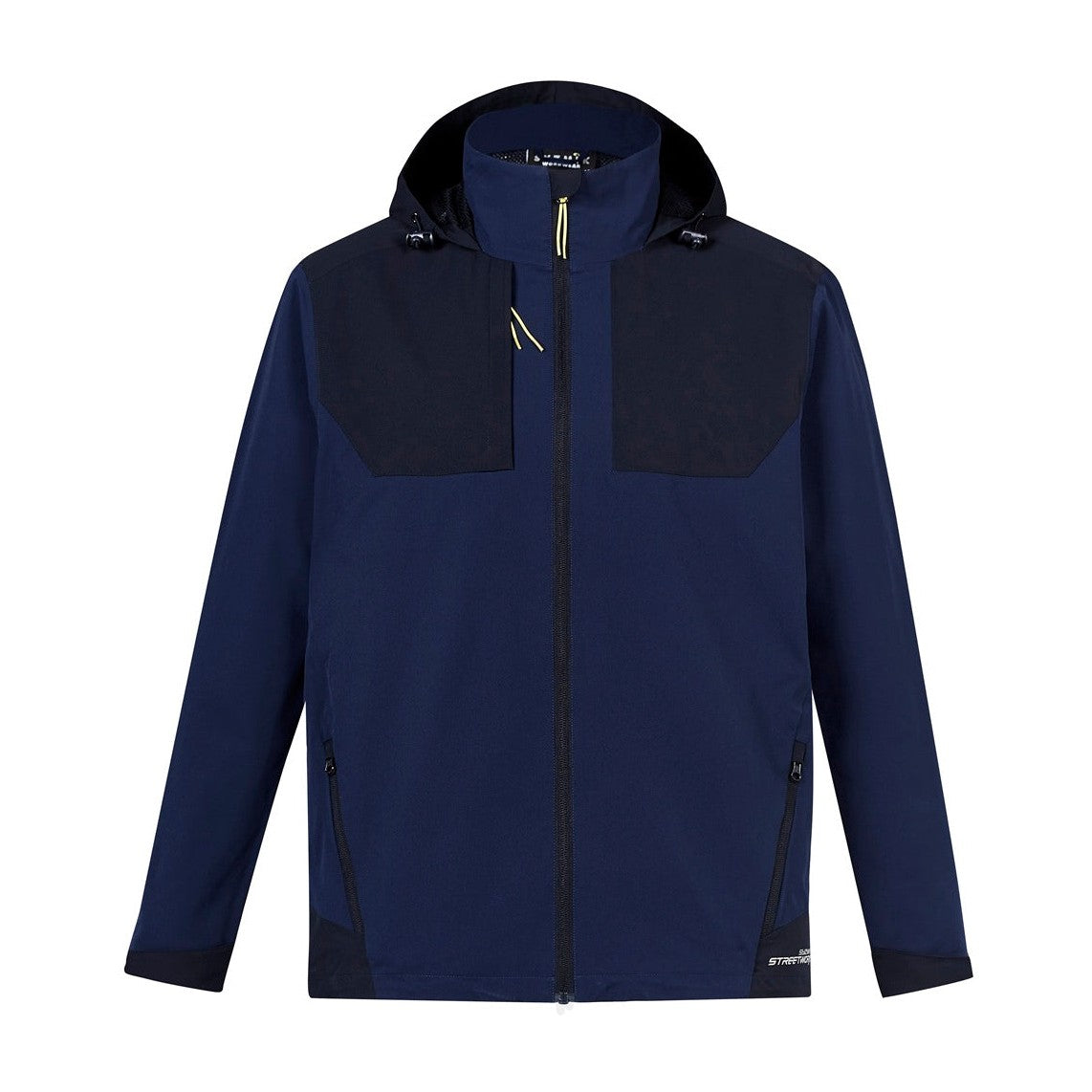 Syzmik Unisex Streetworx Stretch Waterproof Jacket ZJ310 CLEARANCE in Navy
