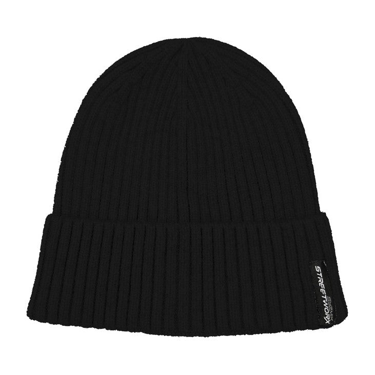 Syzmik Unisex Streetworx Beanie ZMBEAN in Black