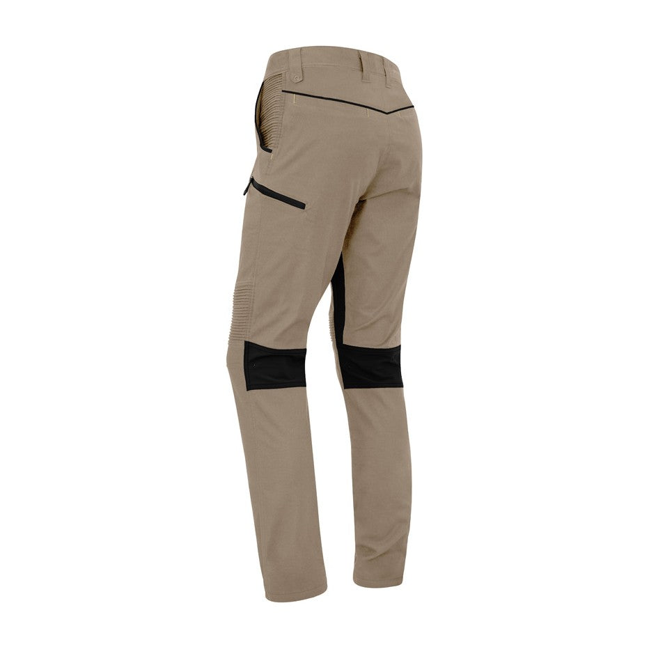 Syzmik Mens Streetworx Stretch Pant ZP320 in Khaki, view 2