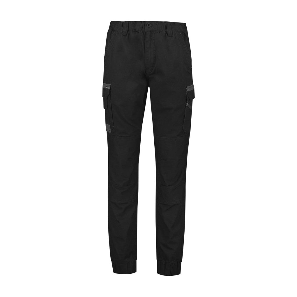 Syzmik Mens Streetworx Heritage Pant - Cuffed ZP420 in Black