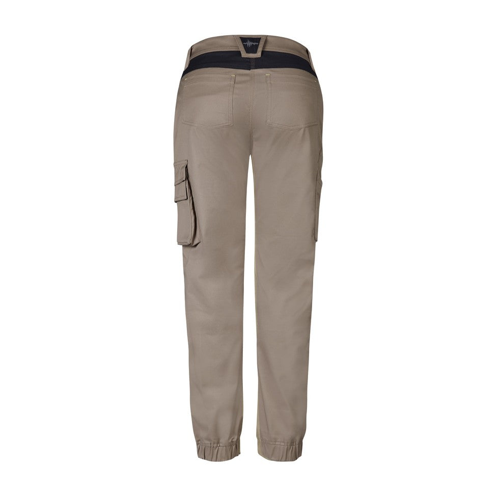 Syzmik Womens Streetworx Tough Pant ZP750 in Khaki, view 2