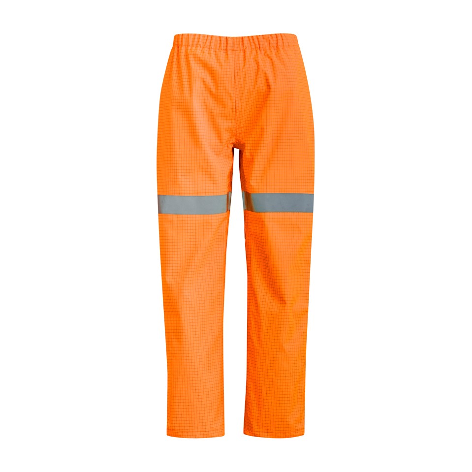 Syzmik Mens Arc Rated Waterproof Pants ZP902, worn by model