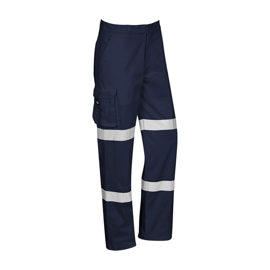 Syzmik Mens Bio Motion Taped Pant (Regular) ZP920 in Navy