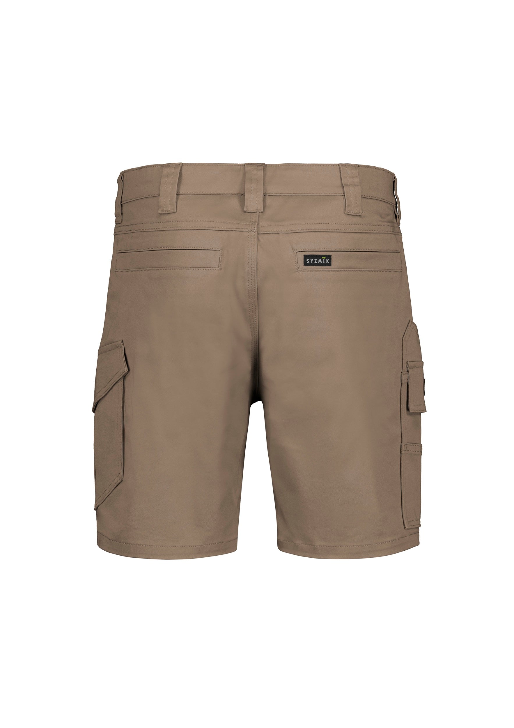 Syzmik Mens Essential Stretch Cargo Shorts ZS235