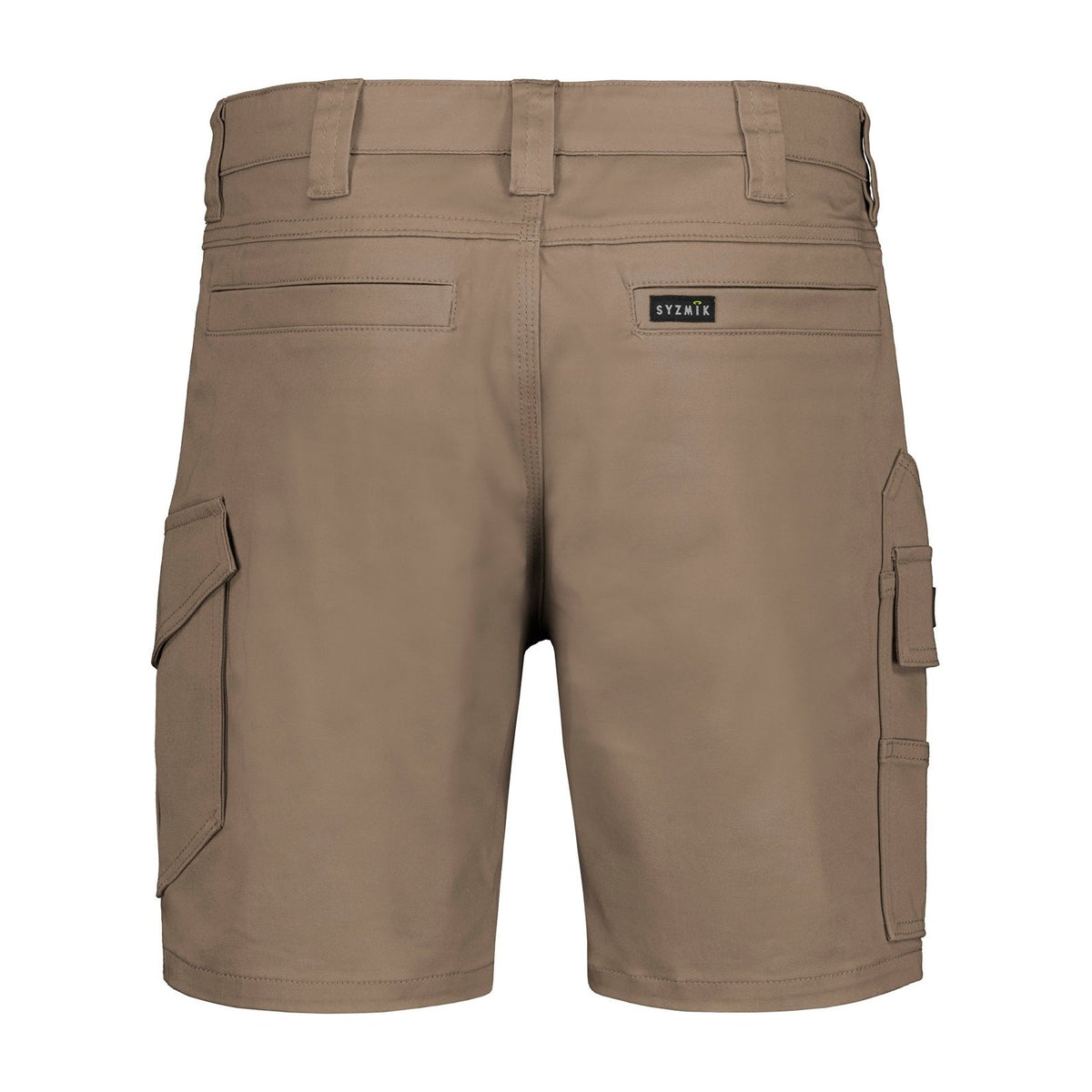 Syzmik Mens Essential Stretch Cargo Shorts ZS235