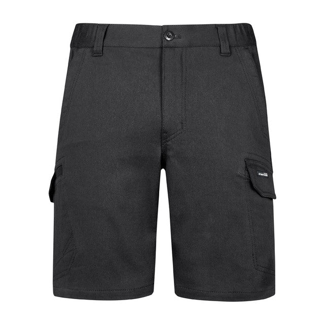 Syzmik Mens Streetworx Comfort Short ZS445 in Charcoal