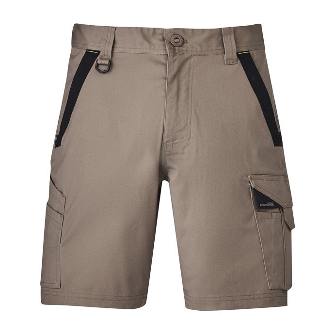 Syzmik Mens Streetworx Tough Short ZS550 in Khaki