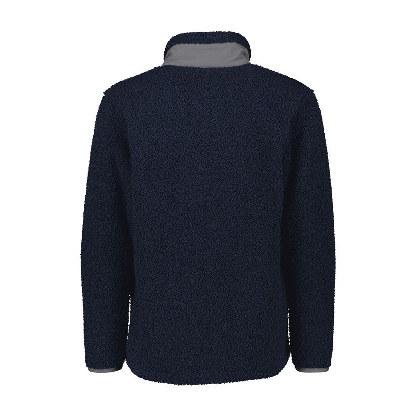 Syzmik Unisex Streetworx Full Zip Sherpa Fleece ZT285 in Navy, view 2