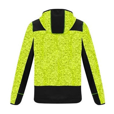 Syzmik Unisex Streetworx Reinforced Knit Hoodie ZT360 CLEARANCE in Yellow