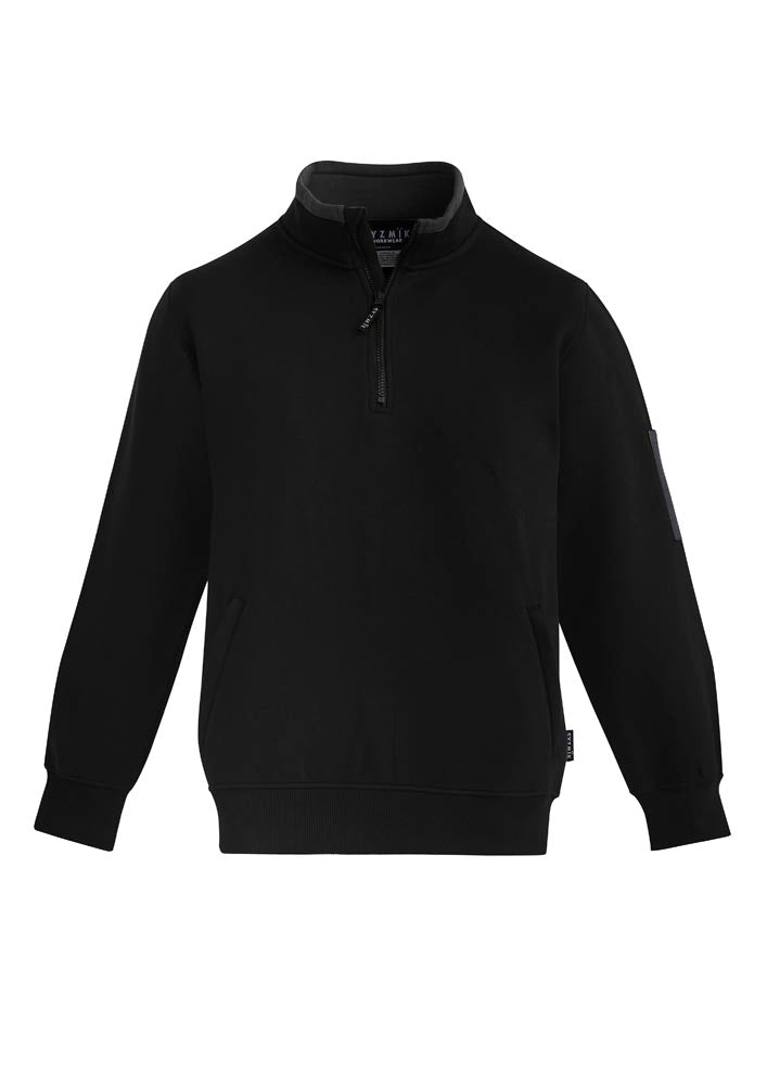 Syzmik Unisex 1/4 Brushed Fleece Pullover ZT366 CLEARANCE