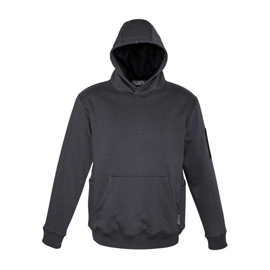 Syzmik Unisex Multi-Pocket Hoodie ZT467 CLEARANCE in Charcoal/Black
