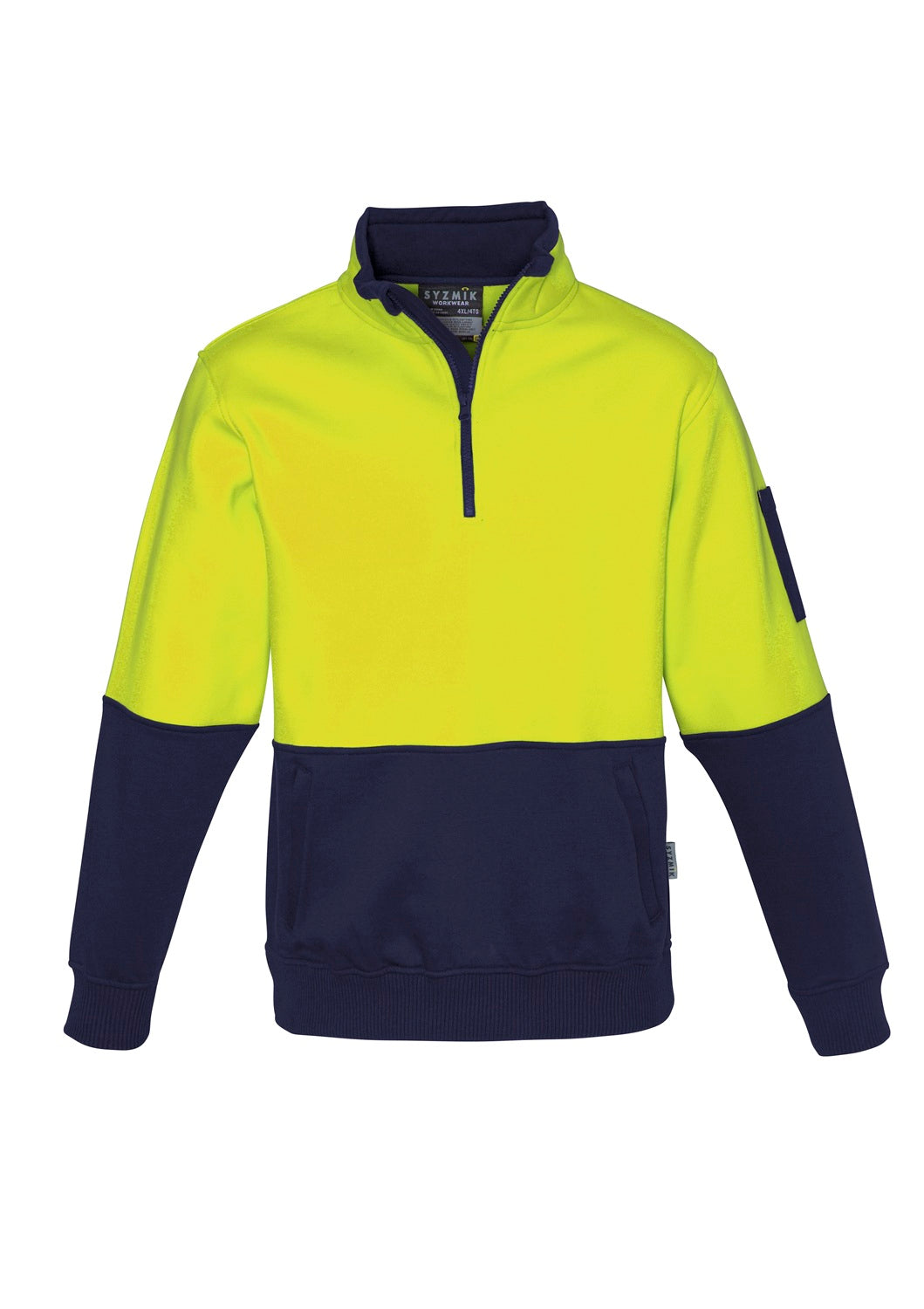 Syzmik Unisex Hi Vis 1/2 Zip Pullover ZT476 CLEARANCE