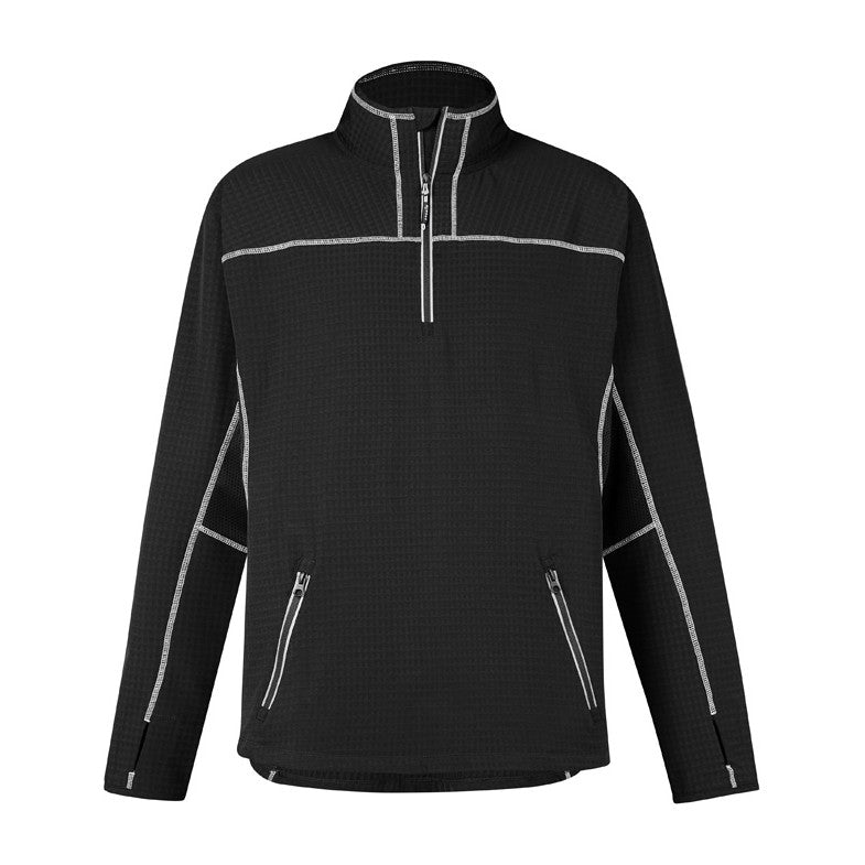 Syzmik Mens Streetworx Stretch Mid-Layer ZT820 in Black