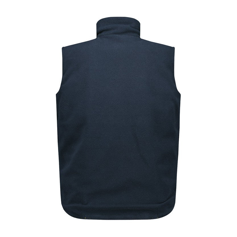 Syzmik Unisex Hi Vis Waterproof Reversible Vest ZV228 in Yellow, view 4