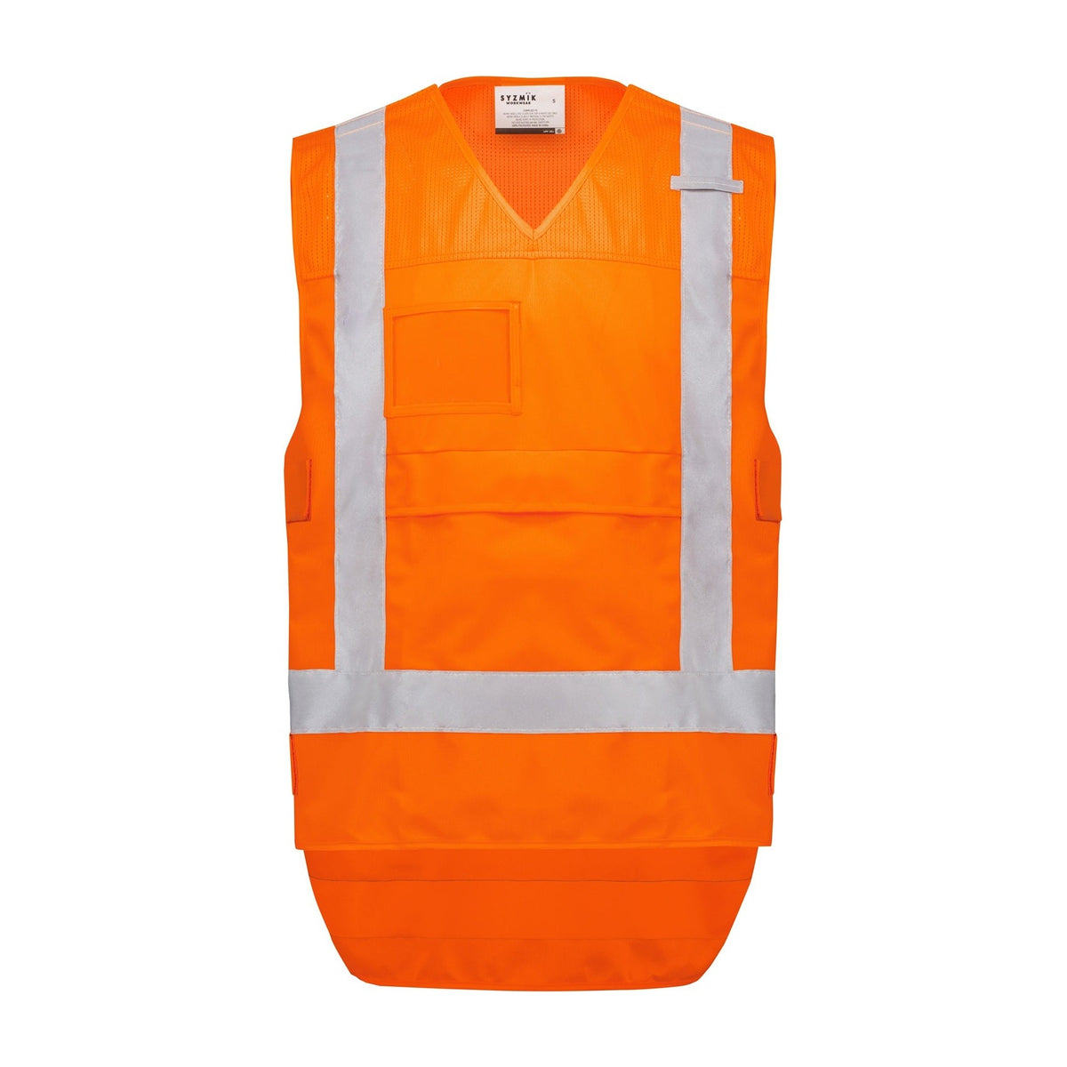 Syzmik Unisex Hi Vis NSW Rail Vest ZV697 in Orange