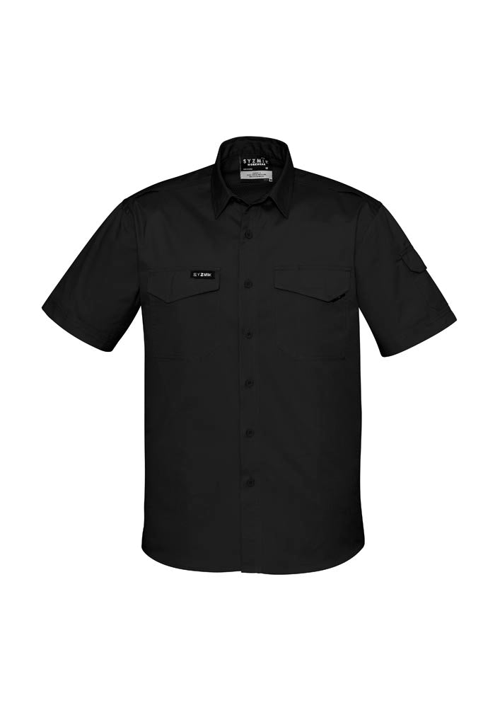 Syzmik Mens Rugged Cooling Short Sleeve Shirt ZW405