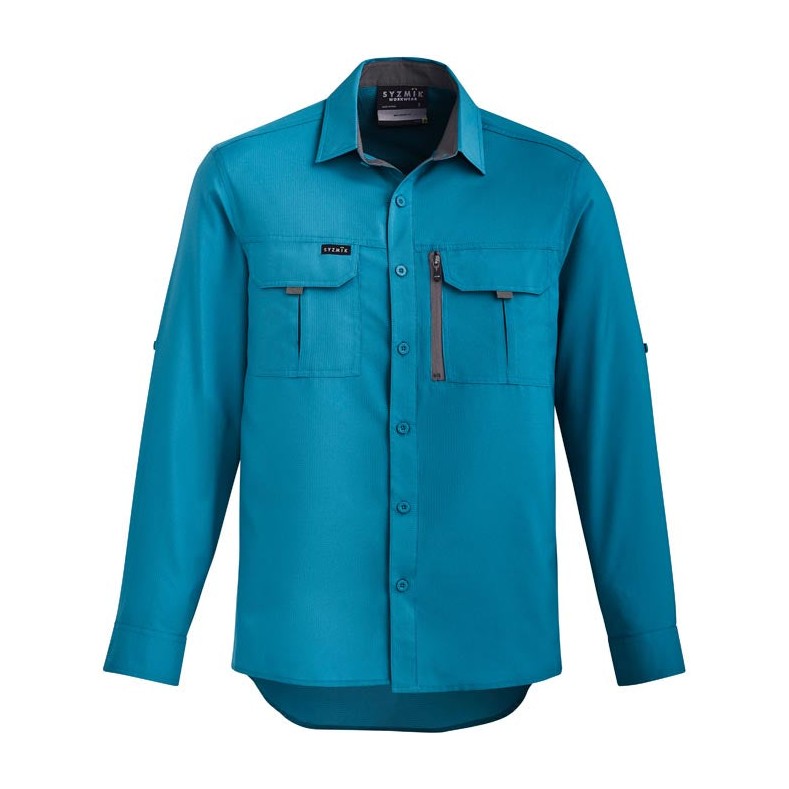 Syzmik Mens Outdoor L/S Shirt ZW460 in Diesel