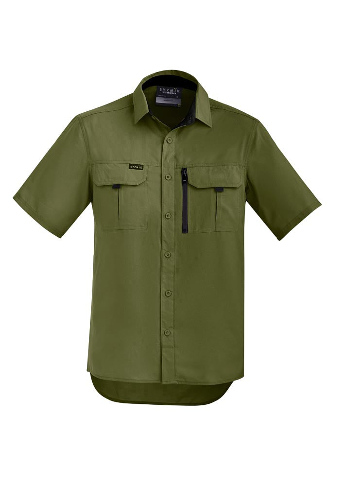 Syzmik Mens Outdoor S/S Shirt ZW465