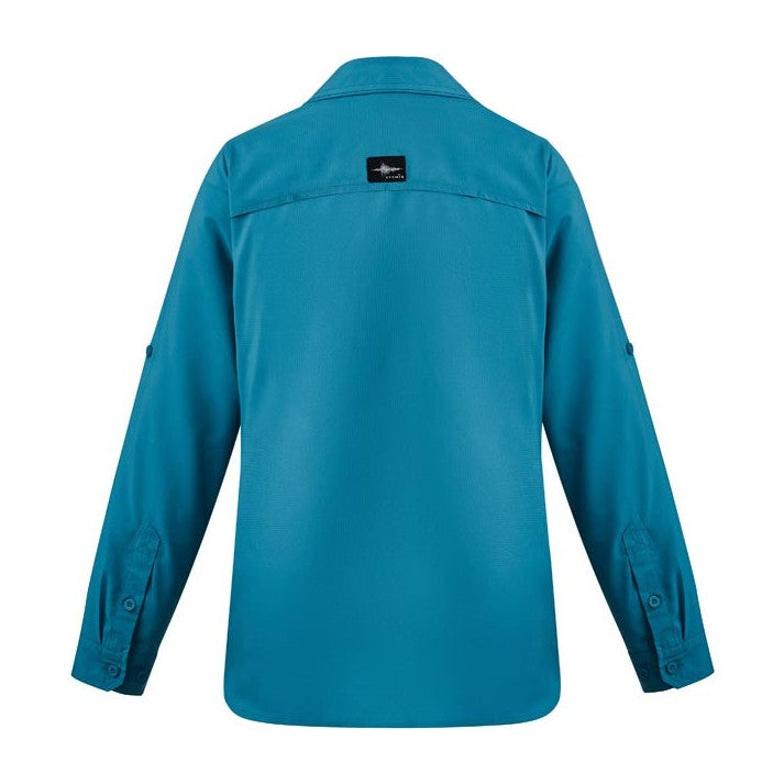 Syzmik Womens Outdoor Long Sleeve Shirt ZW760 in Diesel