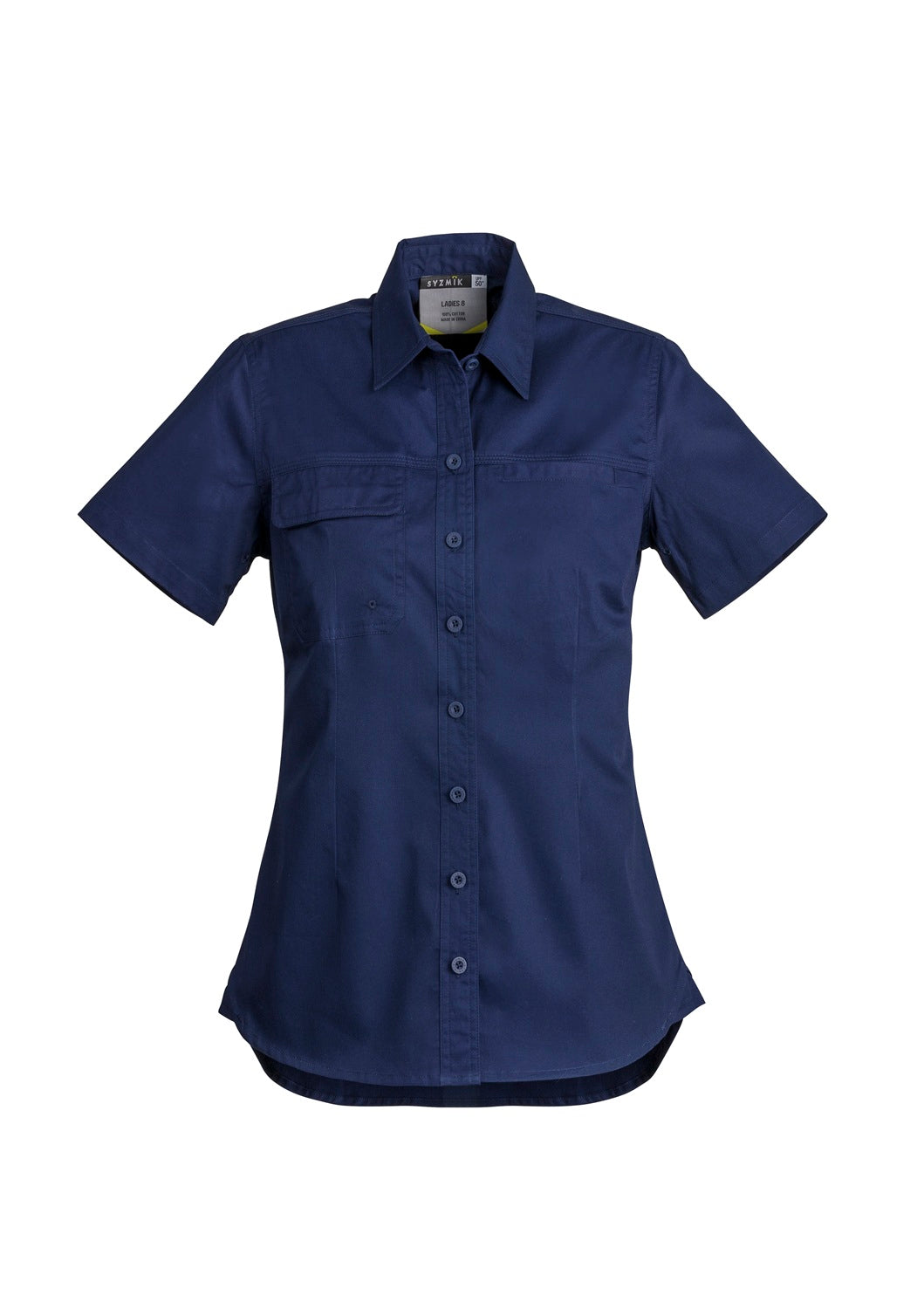 Syzmik Womens Lightweight Tradie Short Sleeve Shirt ZWL120 CLEARANCE