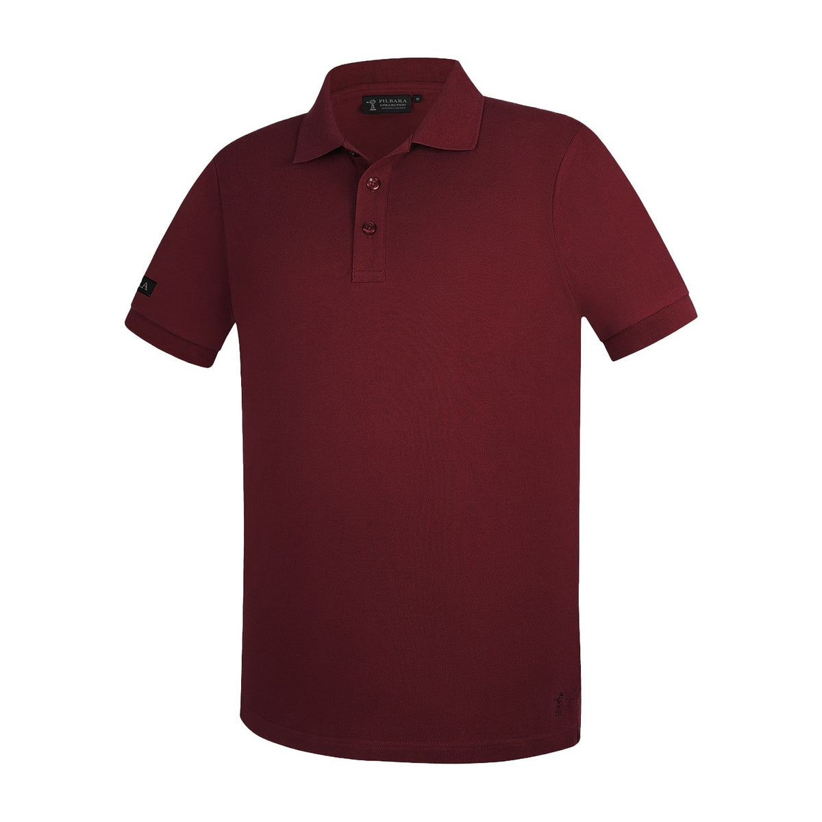 Pilbara Mens Classic Polo RMPC019 in Maroon