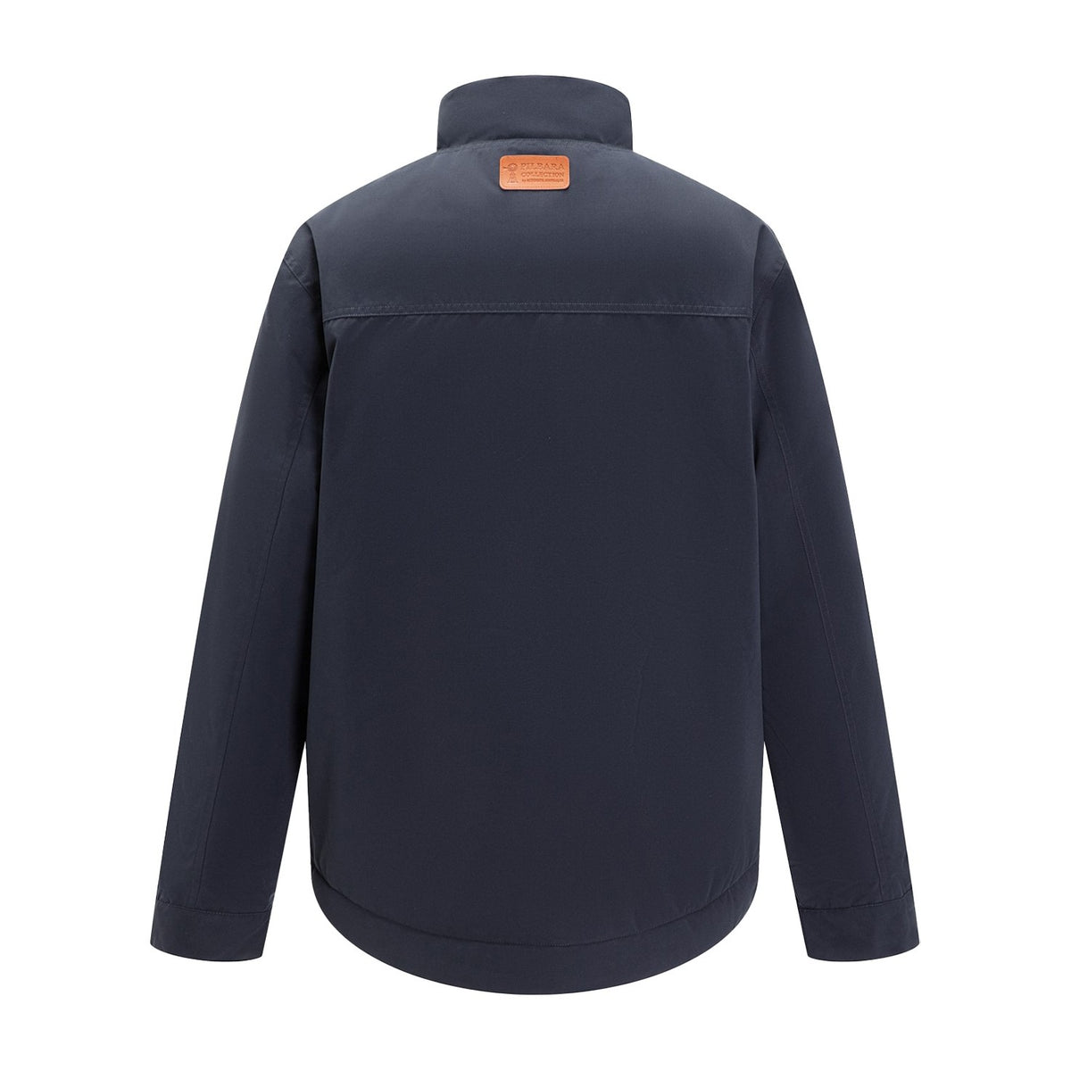 Pilbara Mens Quilted Jacket RMPC065 in Ink Navy, back view