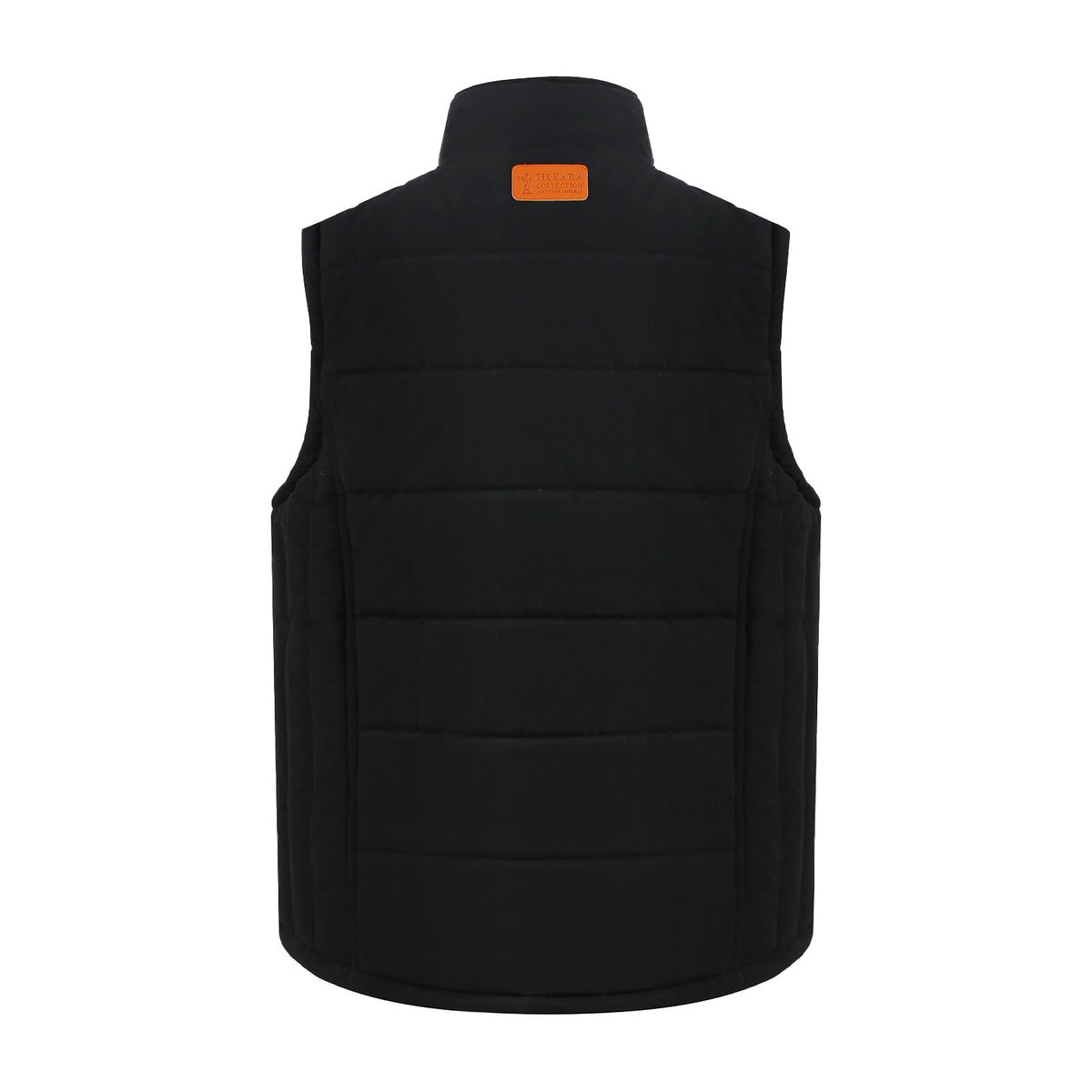 Pilbara Mens Vest RMPC053 in Black, back view