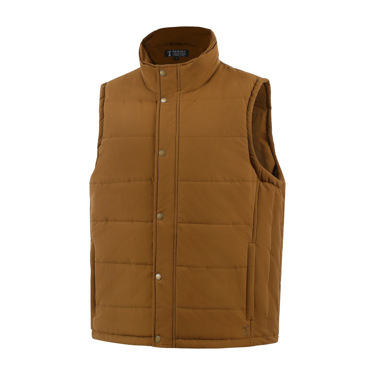 Pilbara Mens Vest RMPC053 in Whisky