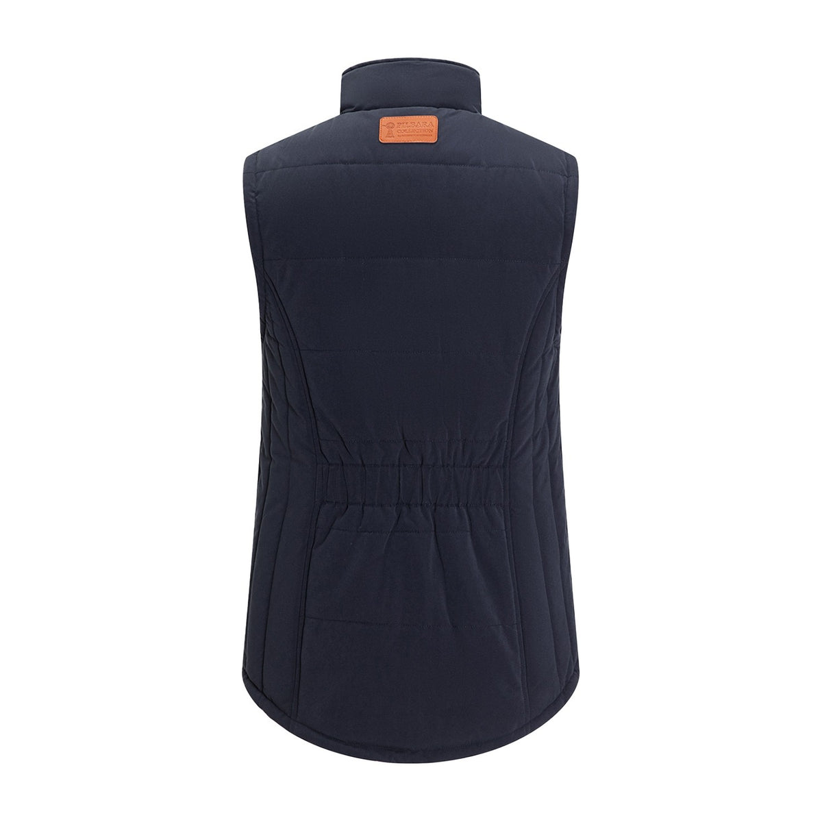 Pilbara Womens Vest RMPC054 in Ink Navy, back view