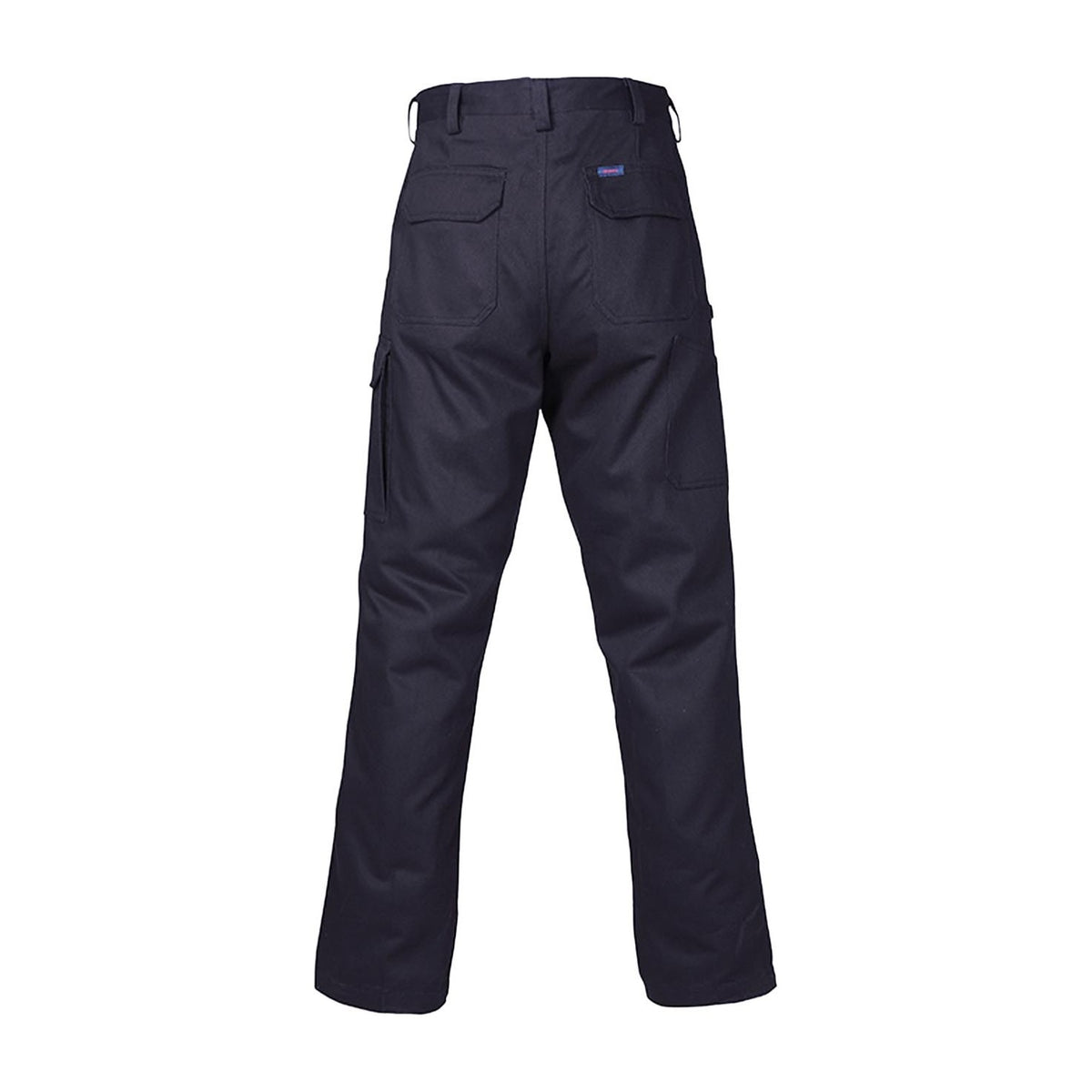 Ritemate Cargo Trousers RM1004 in Black, back view