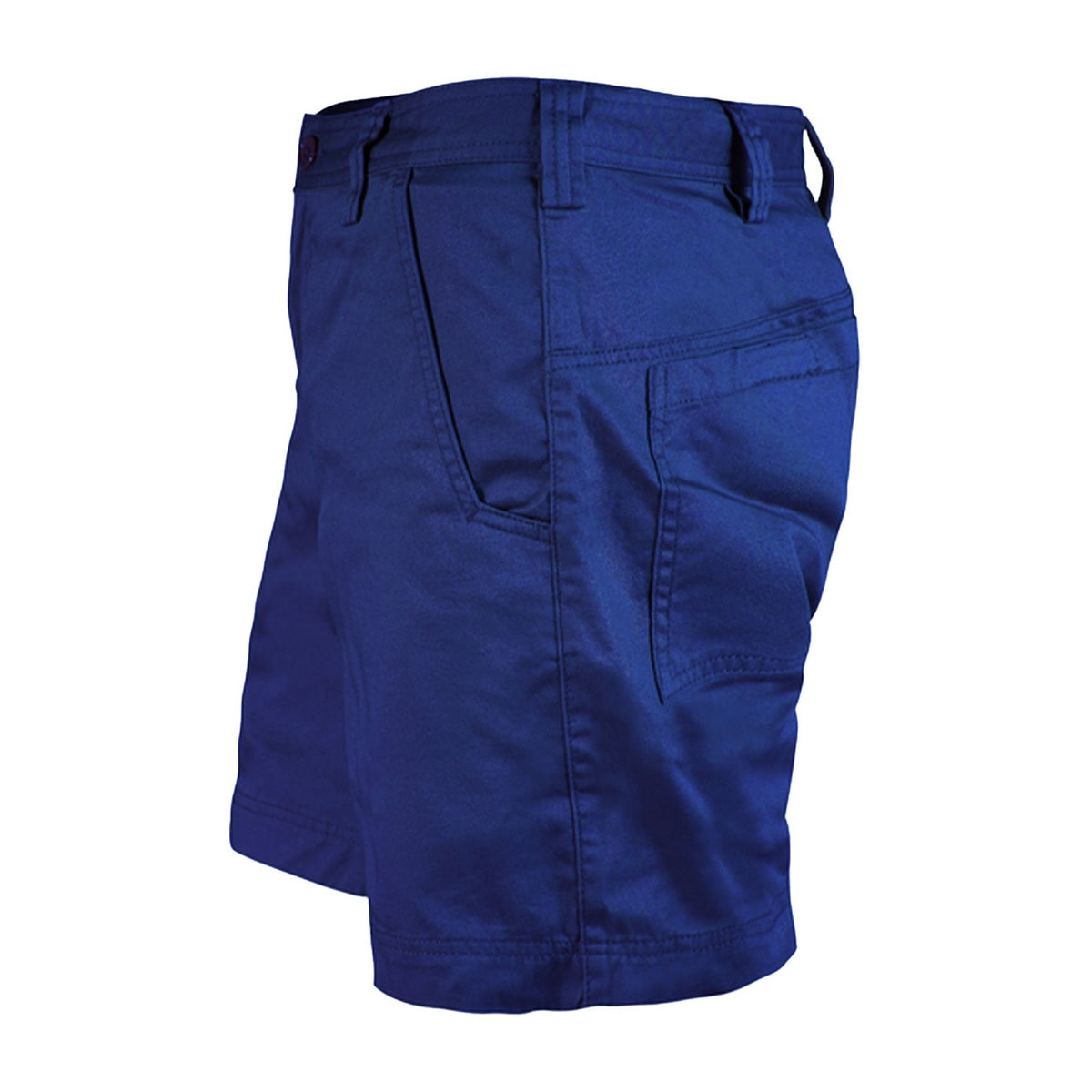 Ritemate Unisex Light Weight Narrow Leg Shorts RM2020 in Navy, left view