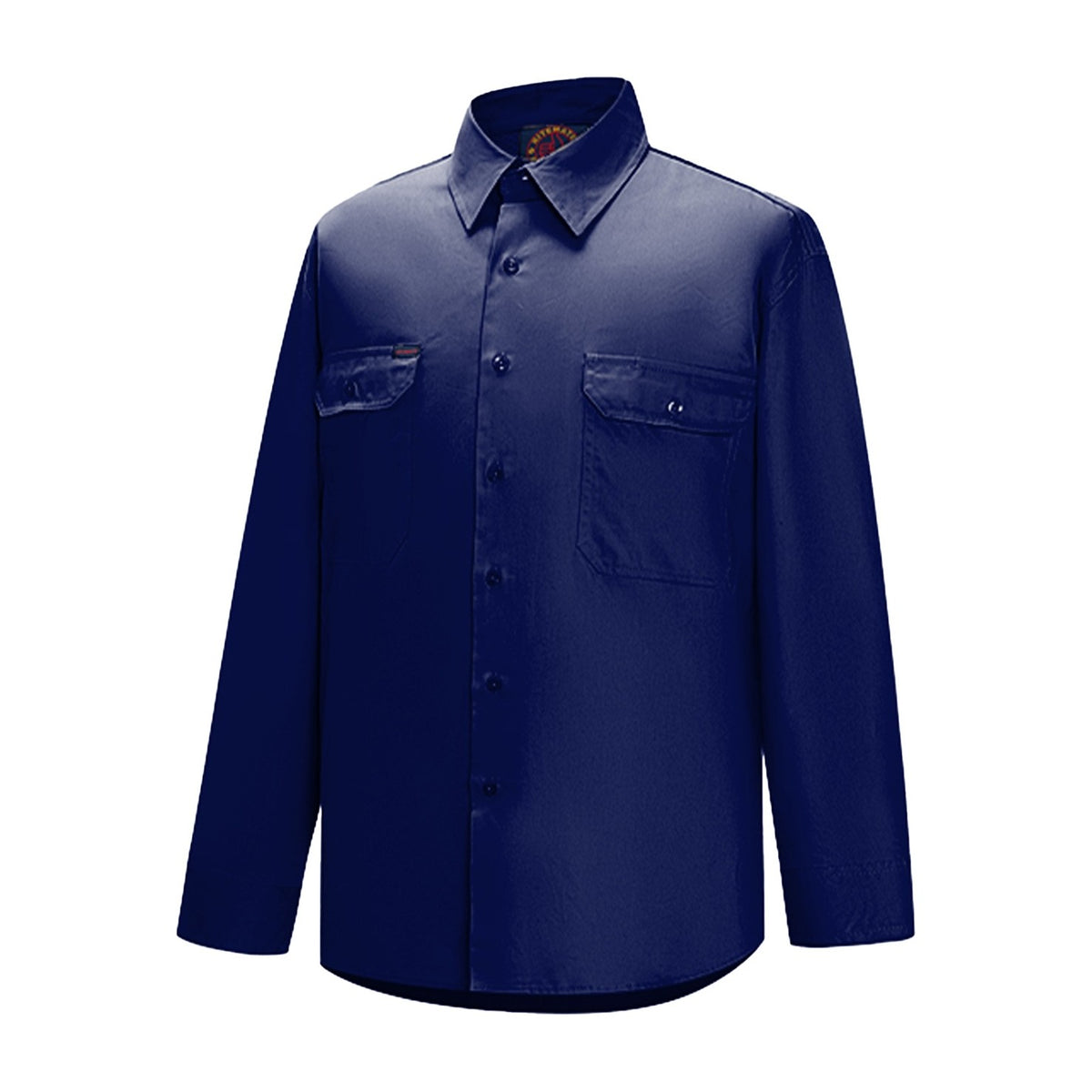 Ritemate Vented Open Front Light Weight Shirt RM108V3 in Navy
