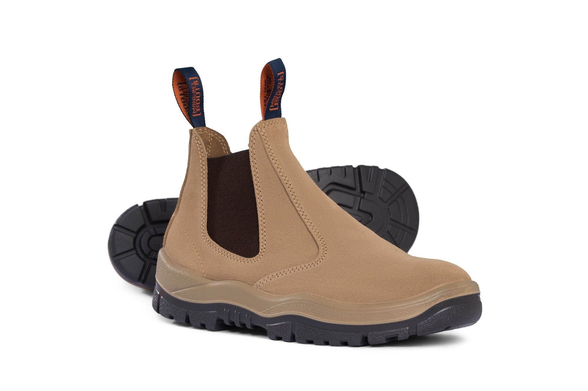 Mongrel Suede Elastic Sided Boot - Wheat 240040