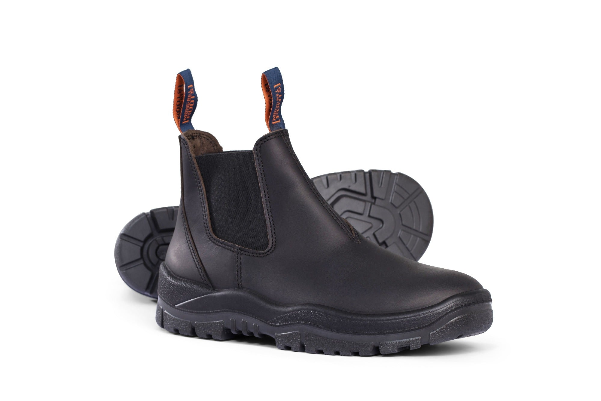 Mongrel Non-Safety Elastic Sided Boot - Black Kip 916020