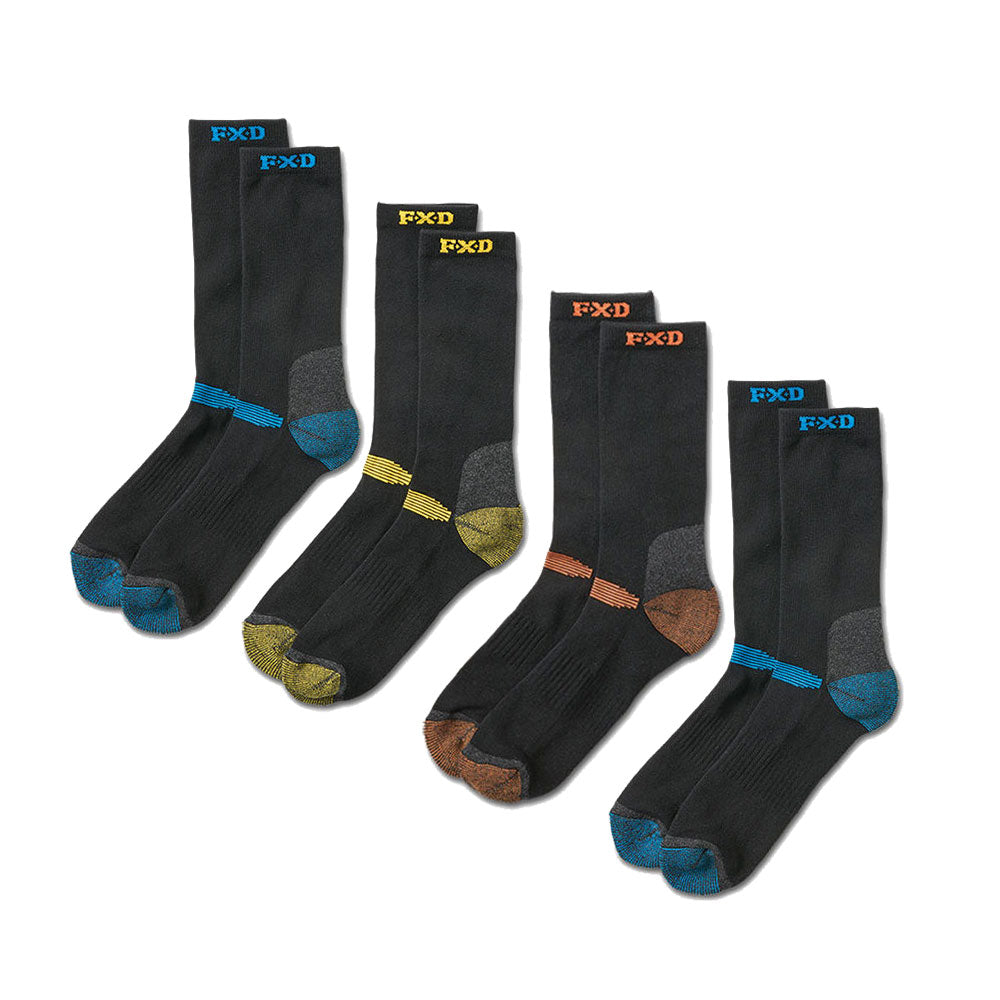 FXD SK-2 Long Tech Work Socks (4 pack)