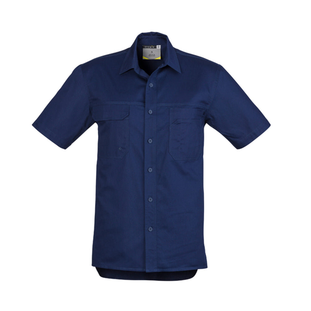 Syzmik Mens Lightweight Tradie S/S Shirt ZW120