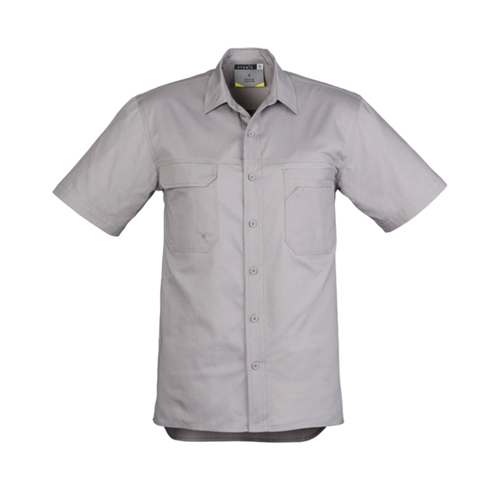 Syzmik Mens Lightweight Tradie S/S Shirt ZW120