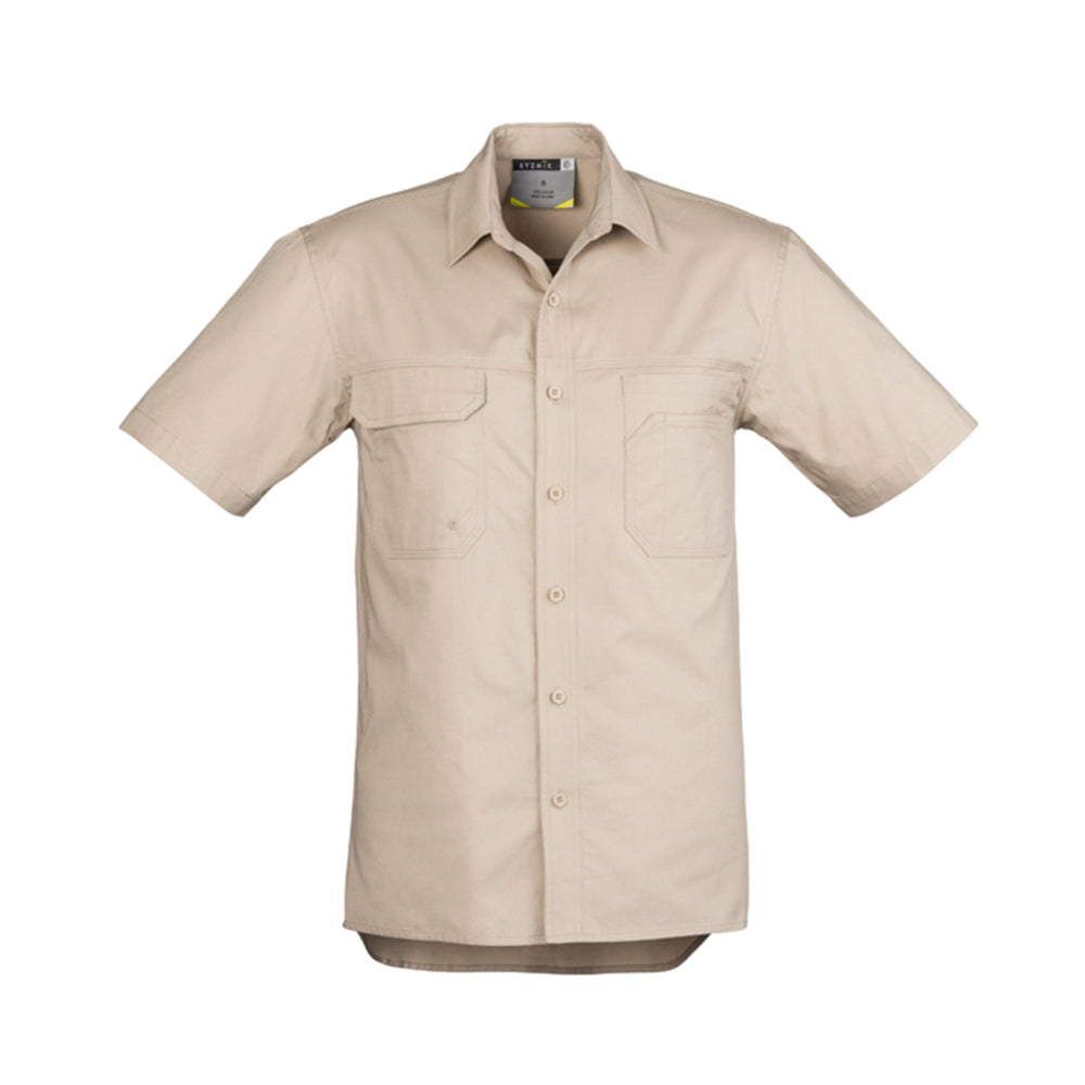 Syzmik Mens Lightweight Tradie S/S Shirt ZW120